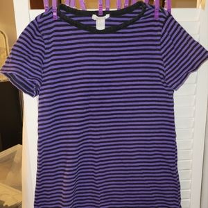 FOREVER 21 GIRLS DRESS PURPLE & BLACK SIZE 11/12